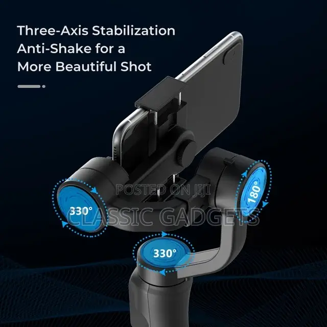 3 Axis Gimbal Handheld Gimbal for Smartphones and Cameras