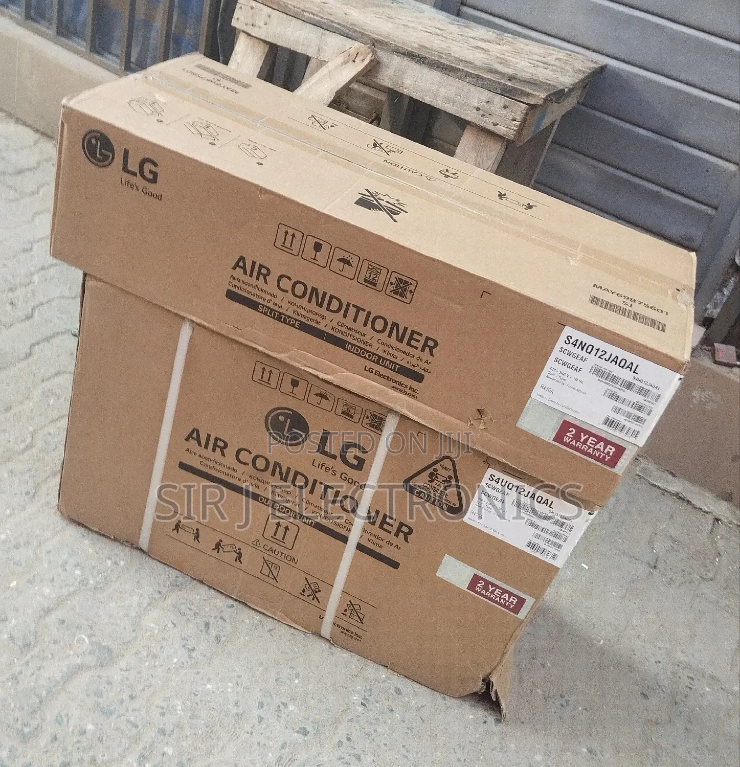 1.5hp LG Gencool Dual Inverter Split Unit Airconditioner