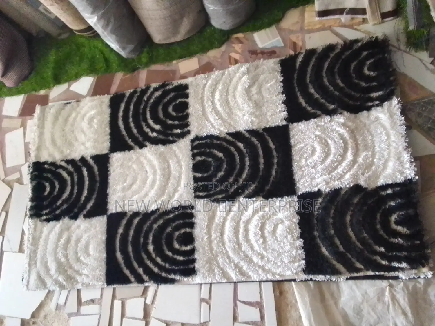 3by5 Feets Turkish Shaggy Centre Rug