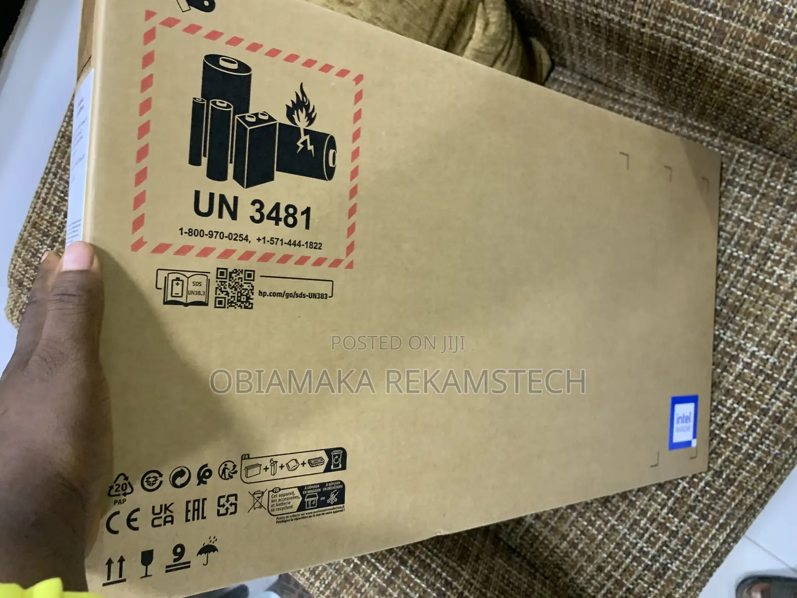 New Laptop HP 15S 8GB Intel Core I3 SSD 256GB