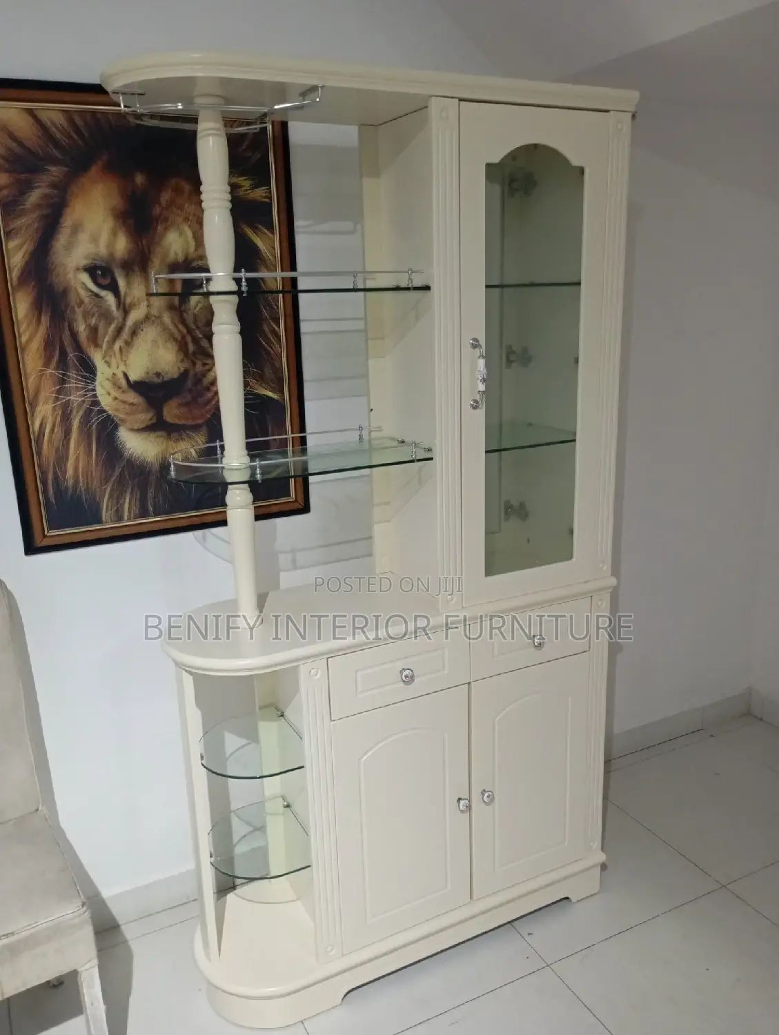 Modern Wine Bar With Drawer