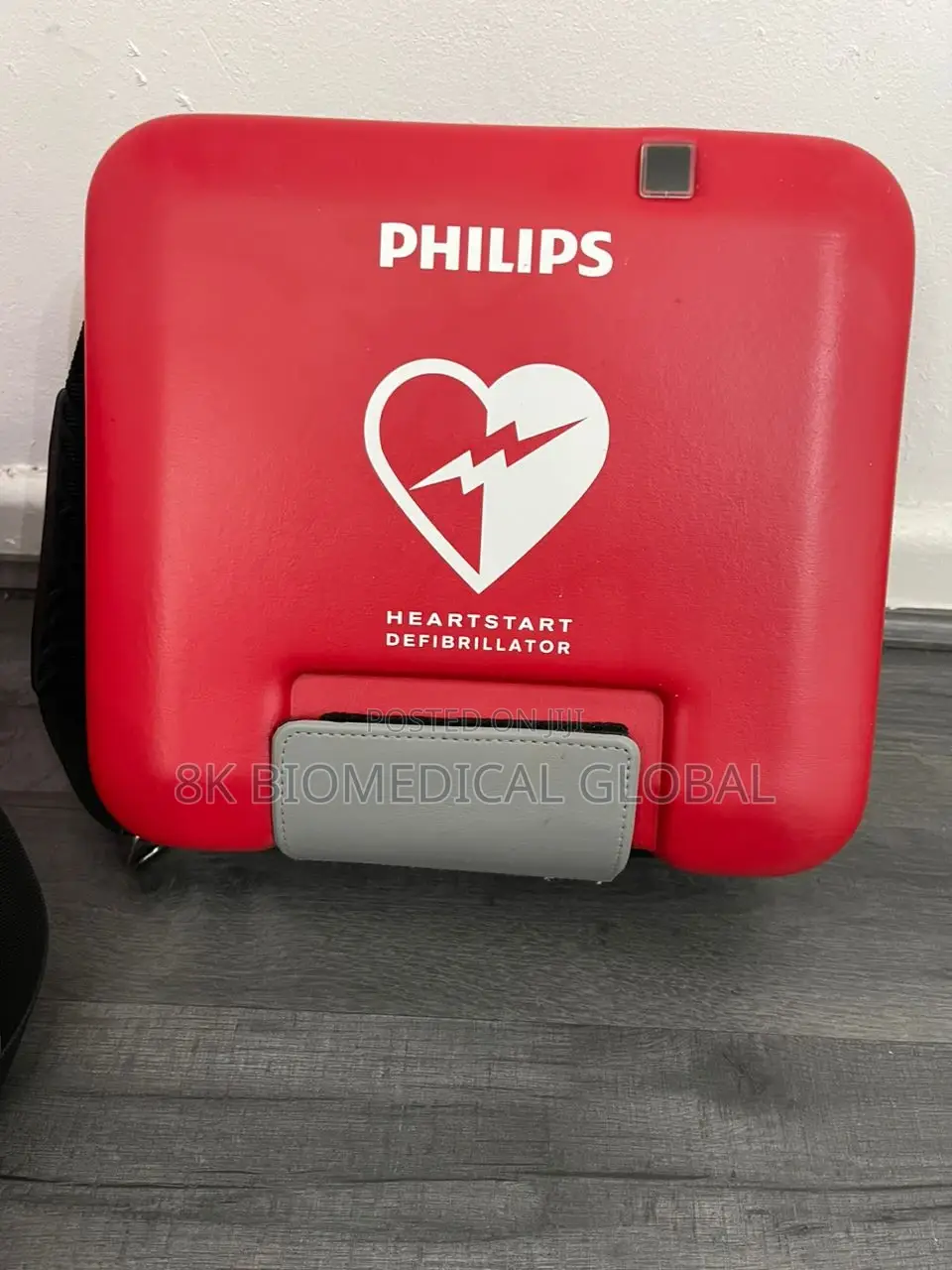 UK Used Philips Heartstart FR3 With, Pad, Battery Case