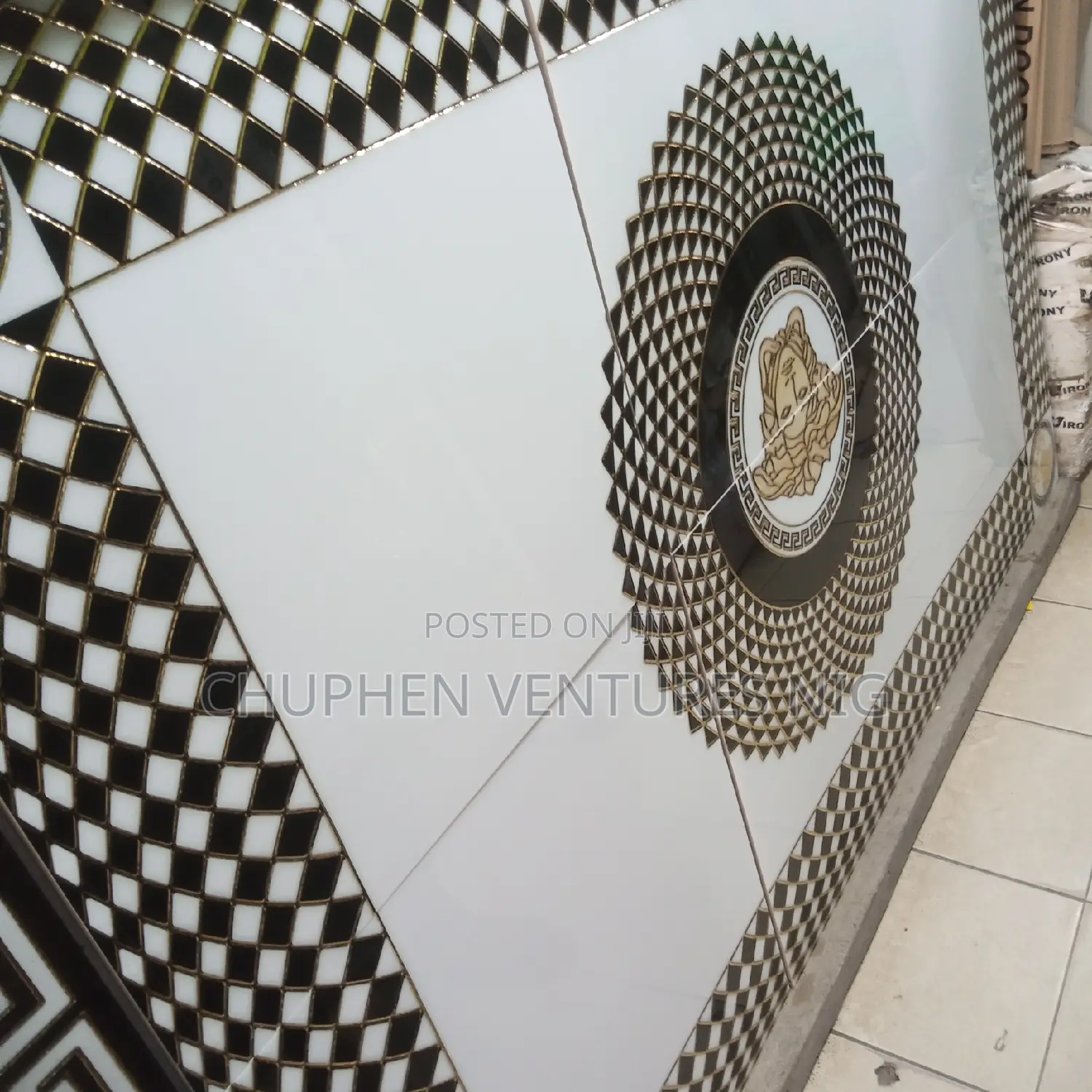 Designed Center Tiles