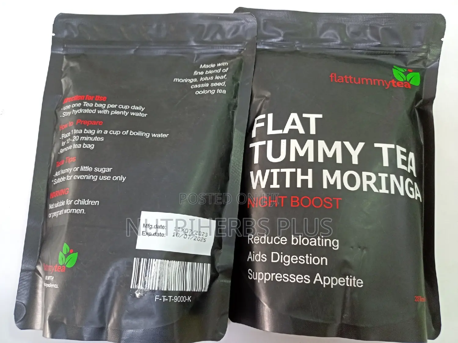 Flat Tummy Tea With Moringa: Get a Flat Tummy in 2 Weeks