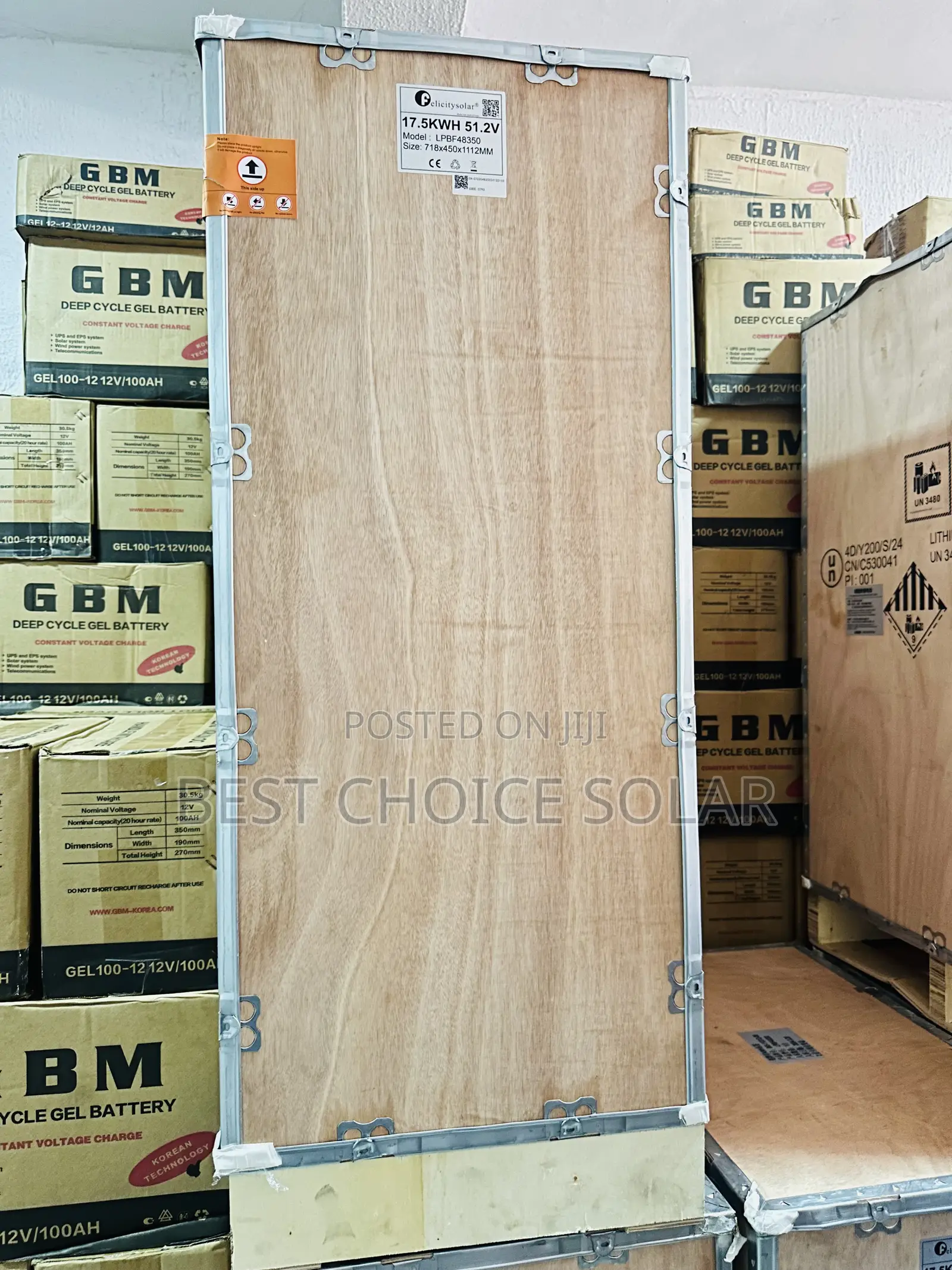 17.5kwh 51.2v Felicity Lithium Battery