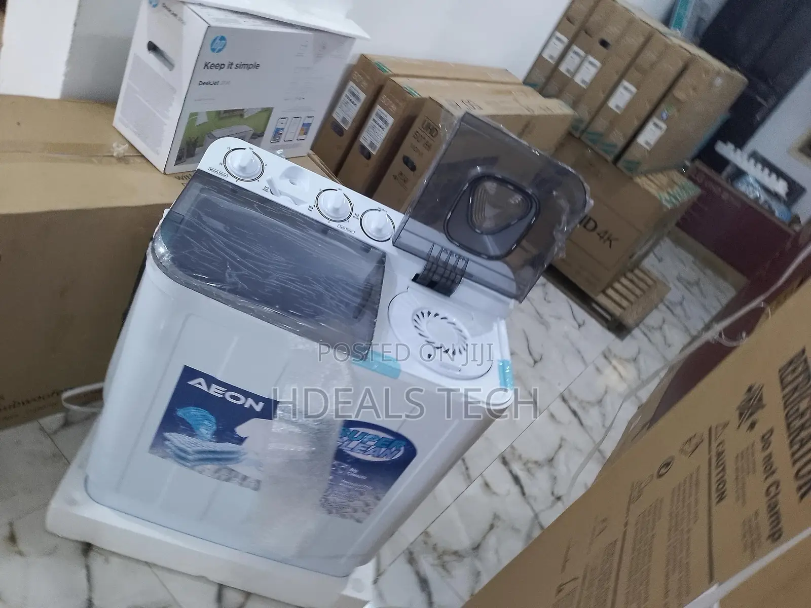 Spin Capacity 7kg - Aeon Twin Tub Washing Machine