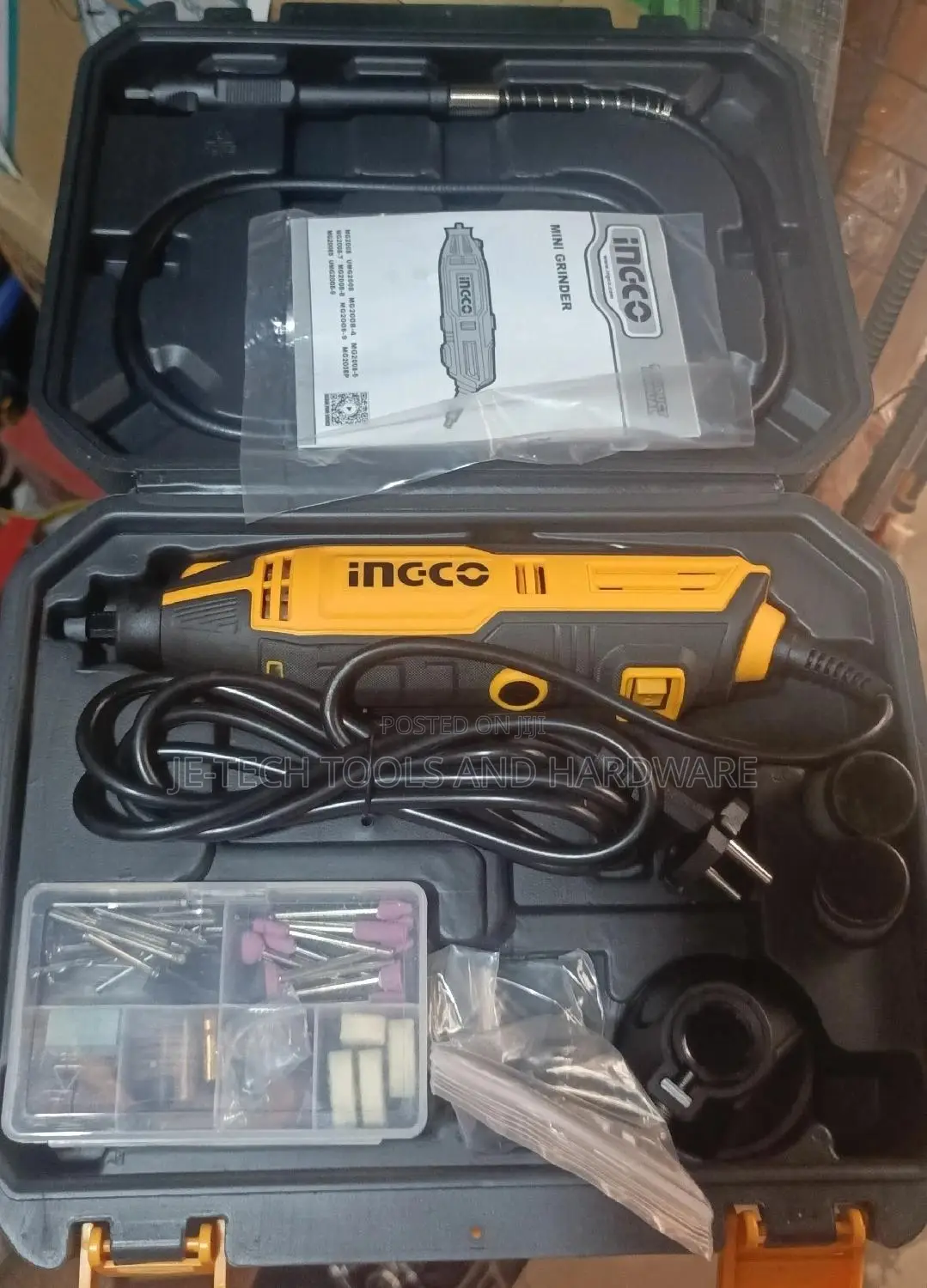 Ingco 200w 40000 Rpm Mini Grinder