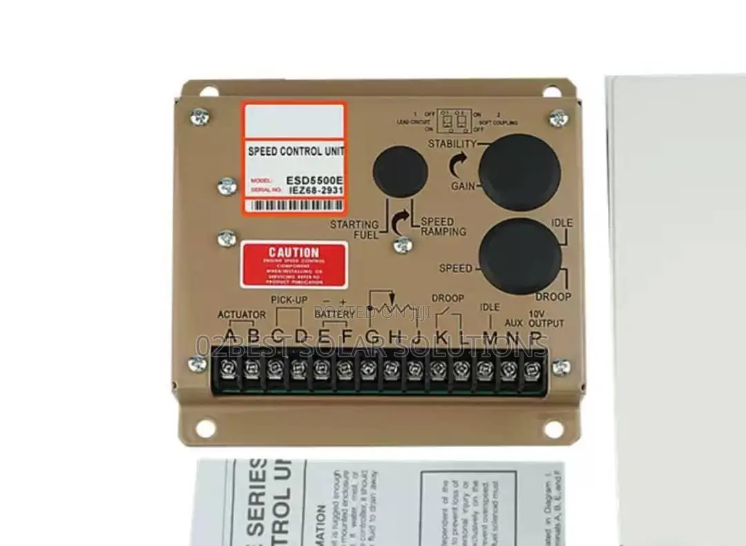 AVR Speed Control for Diesel Generator