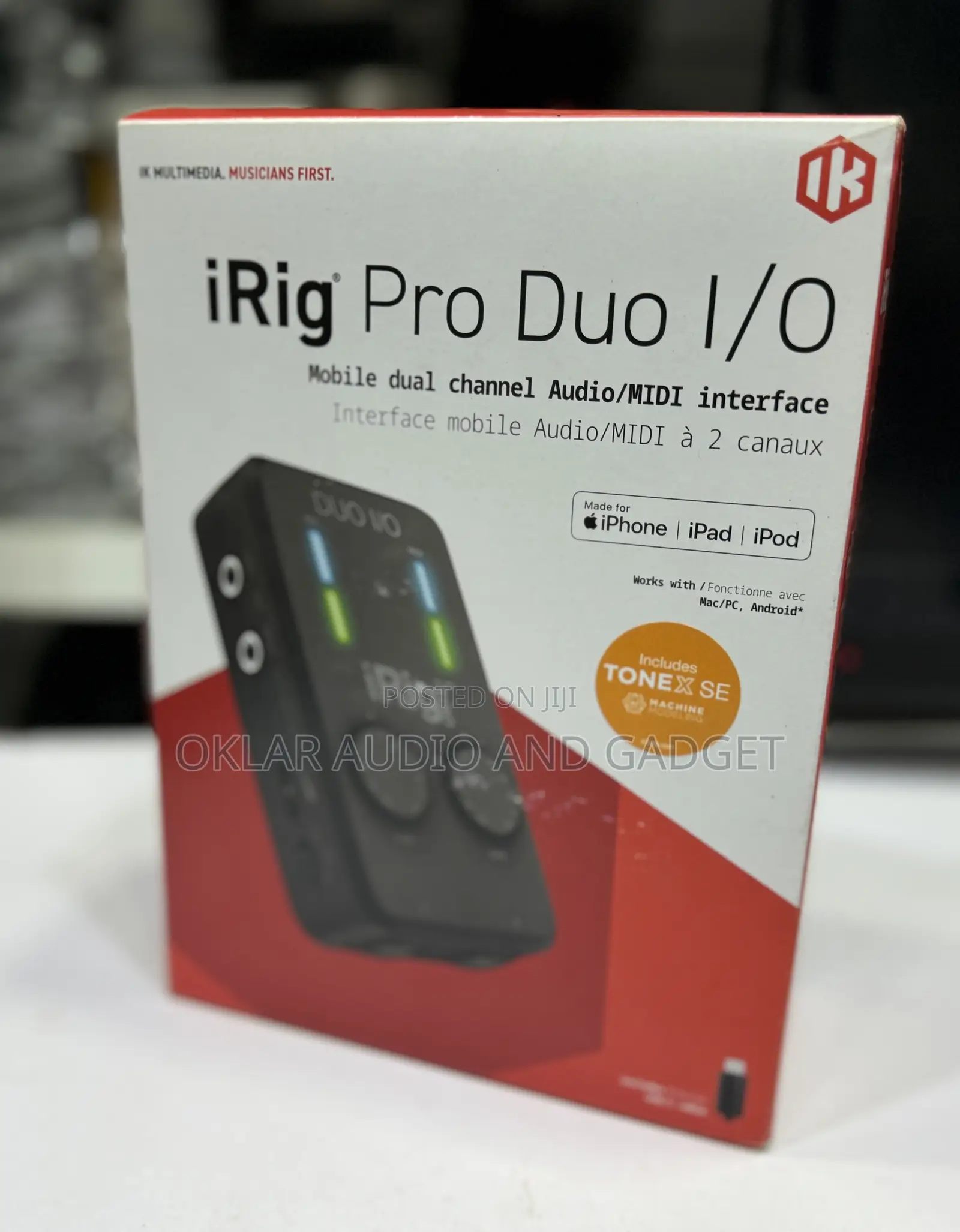 Irig Pro Duo Mobile Dual Channel Audio Interface