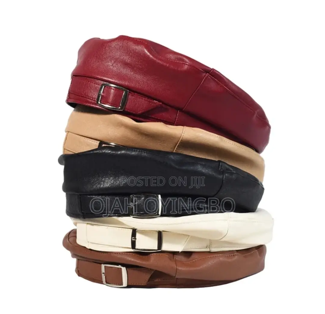 Brand New Leather Beret