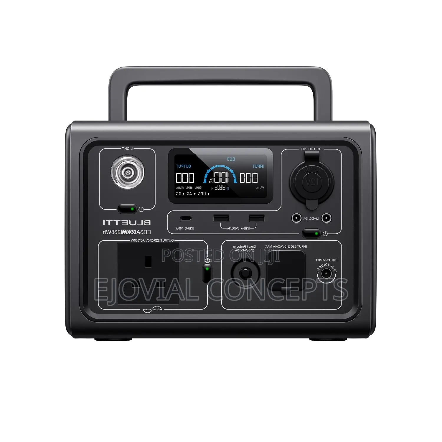 600w Bluetti Eb3a Portable Power Station