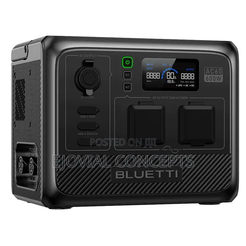 Bluetti Ac60/P Portable Power Station | 600w 403wh