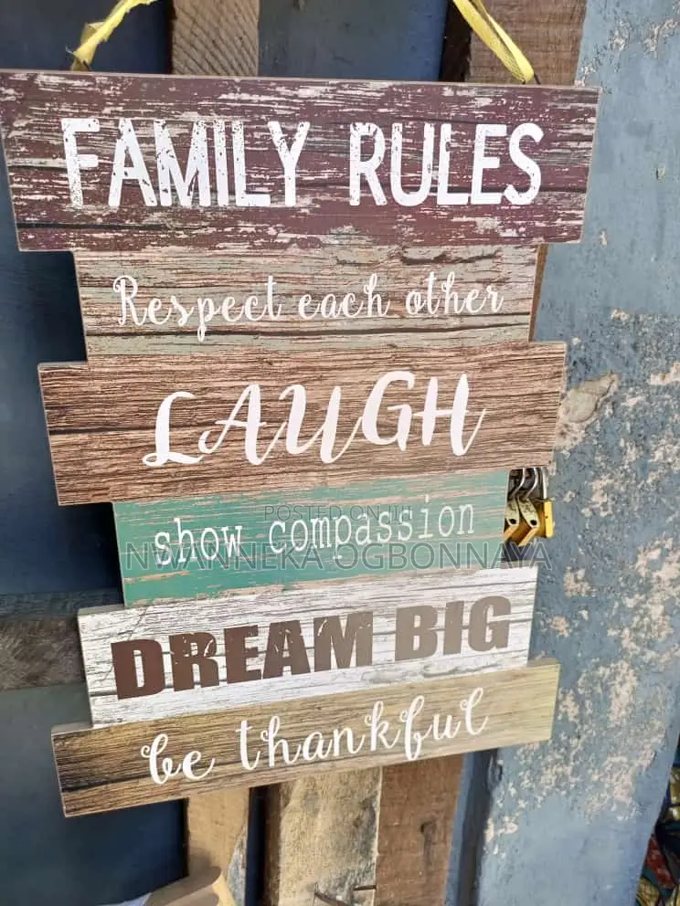 Wooden Series House Sign Wall Decoration