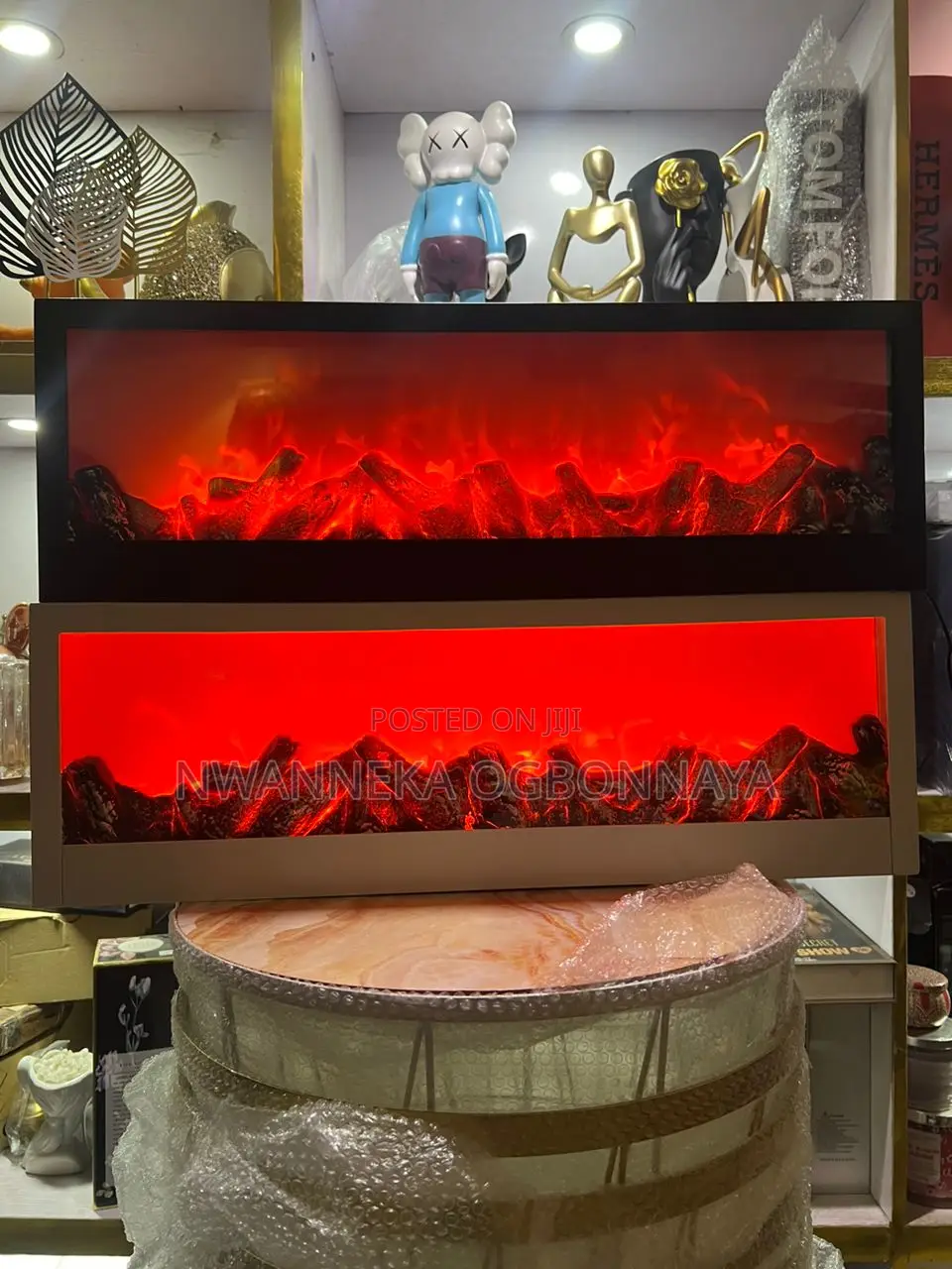 Fireplace Home Art Wall Decoration