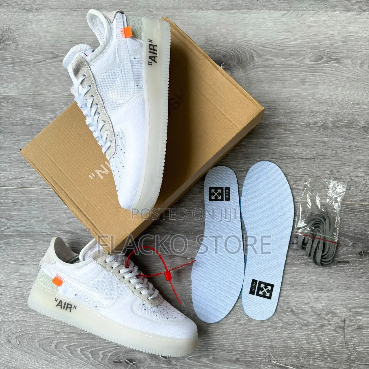 Original Off White X Nike Air Force 1 Sneakers