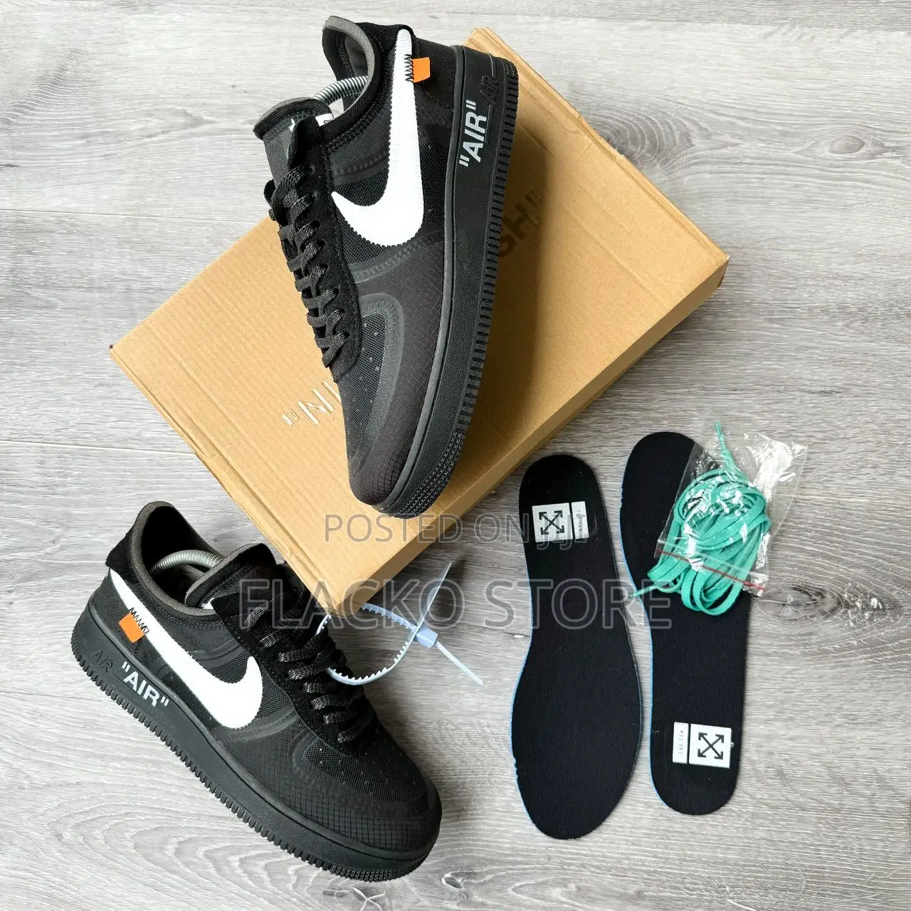 Original Off White X Nike Air Force 1 Sneakers