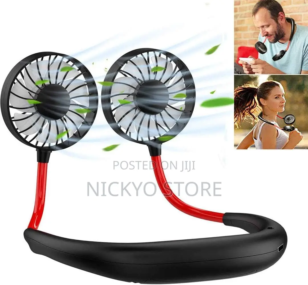 Rechargeable Neck Fan