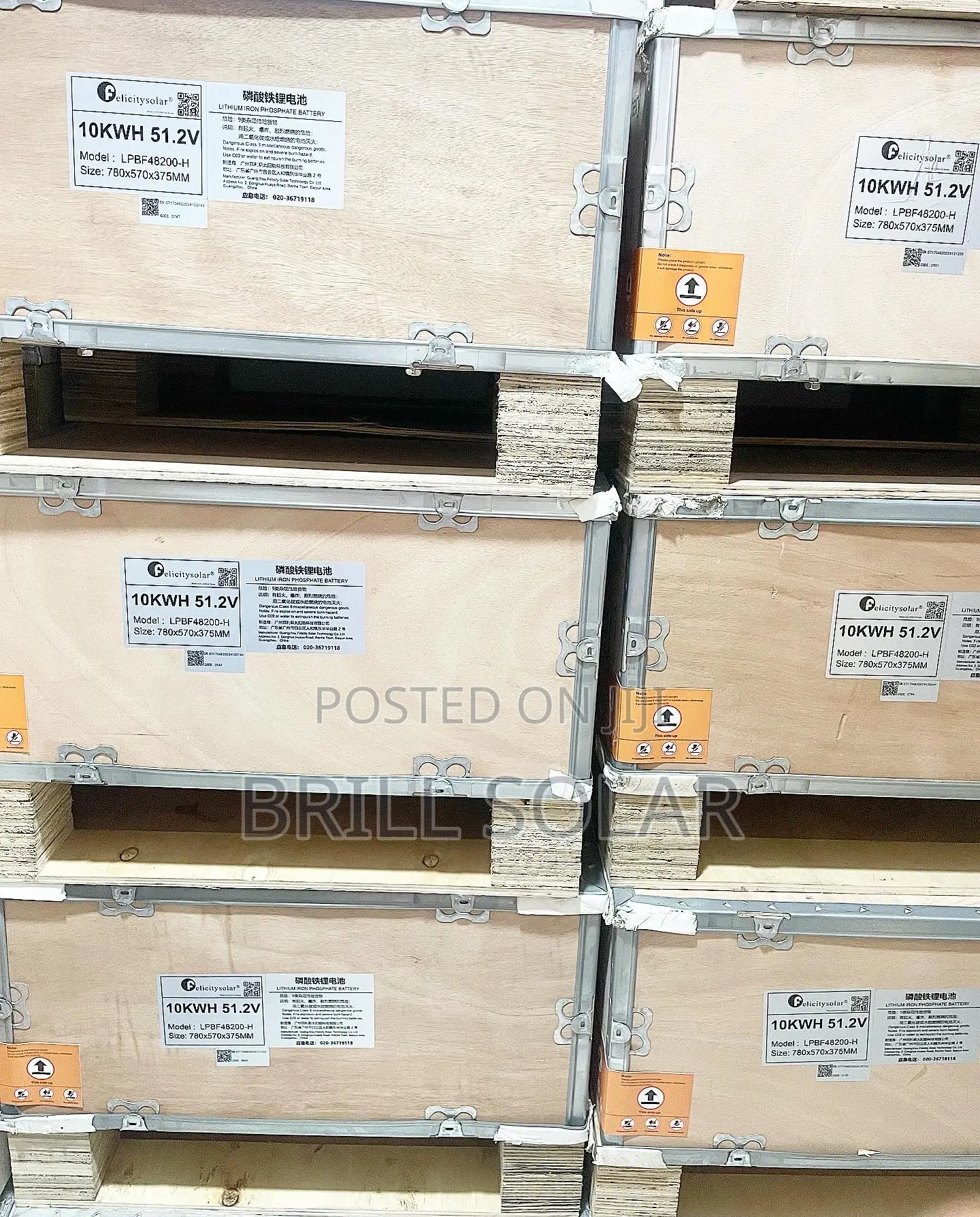 10kwh, 51.2v Felicity Solar Lithium Battery(Lpbf)