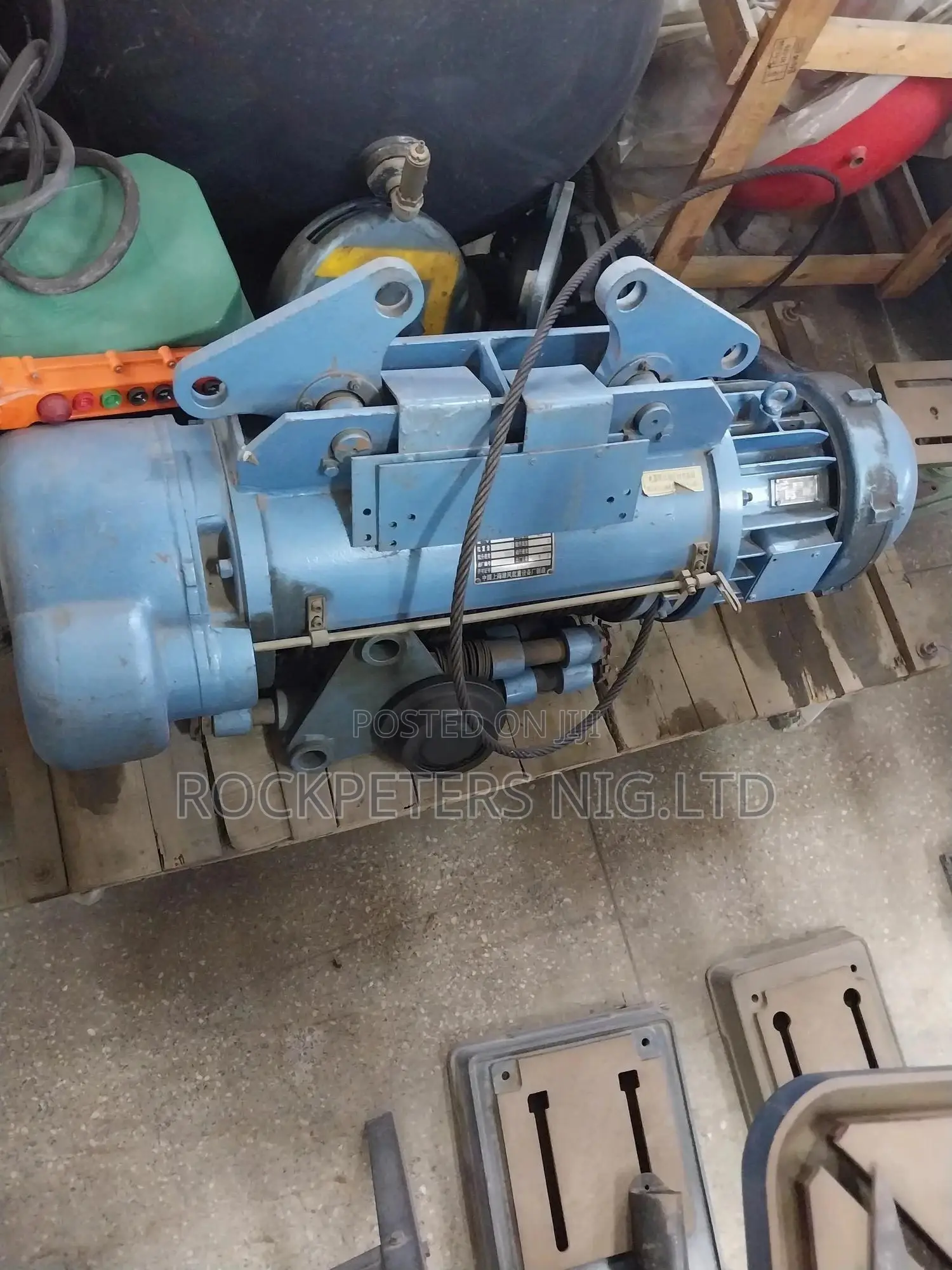 Great Roc Model Md1 3-12 3ton Wire Rope Hoist (12m)
