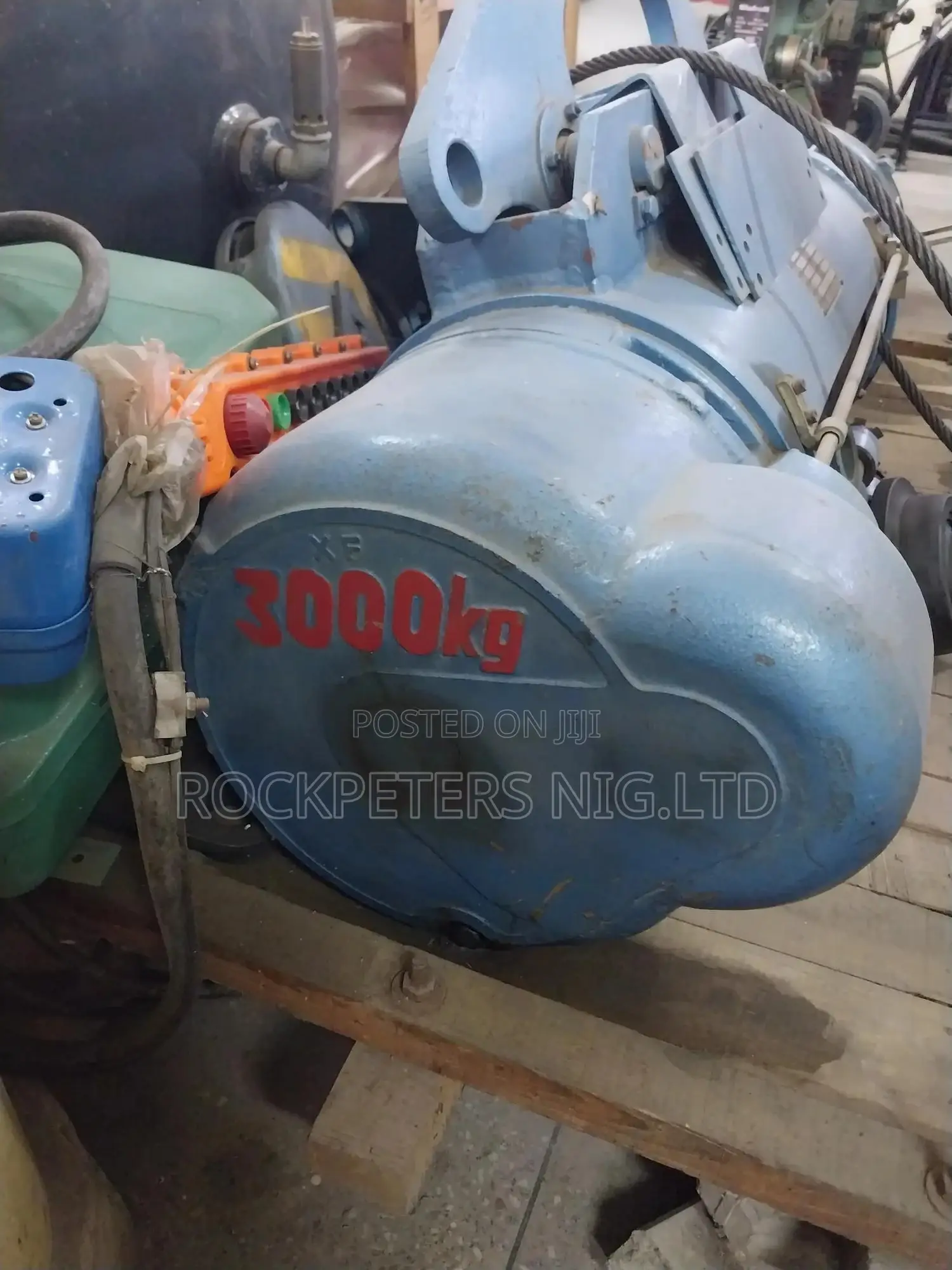 Great Roc Model Md1 3-12 3ton Wire Rope Hoist (12m)