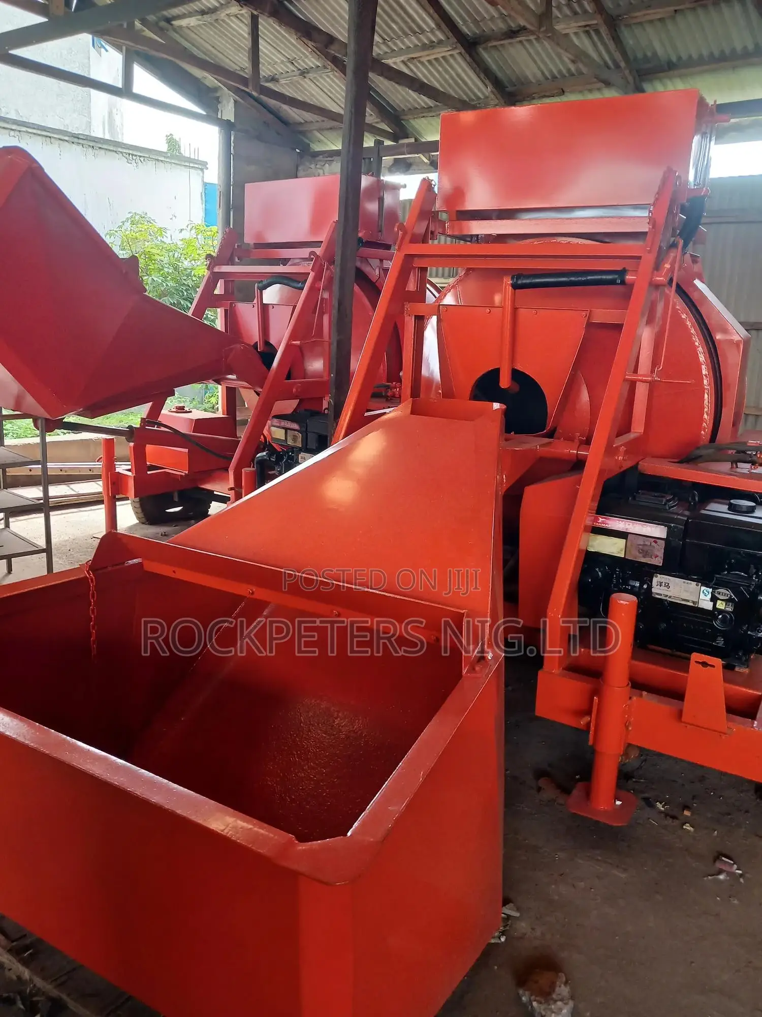 750ltrs Reversible Concrete Mixer Model:Jzr500/Rdcm500-16dh