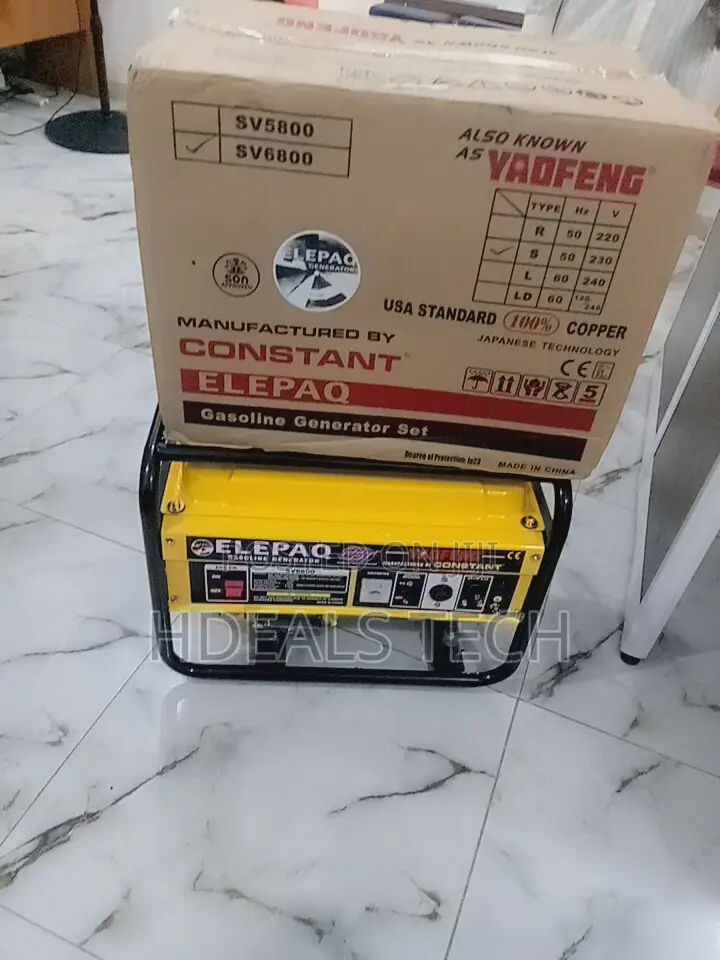 Standard Generator Petrol User - 4.5kva Elepaq