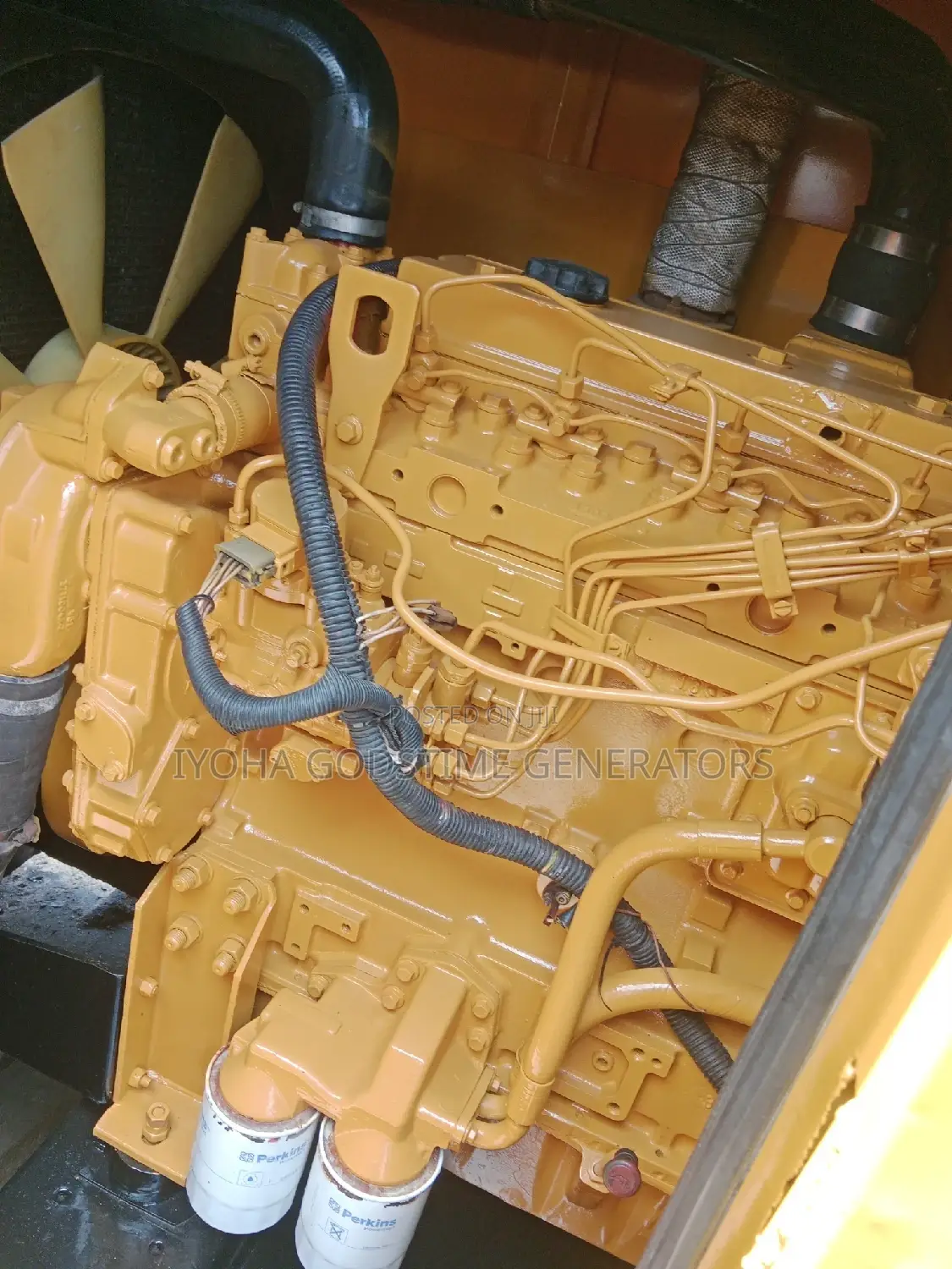 150 Kva Perkins Mantrac Cat Generator Just 3000 Running Hour