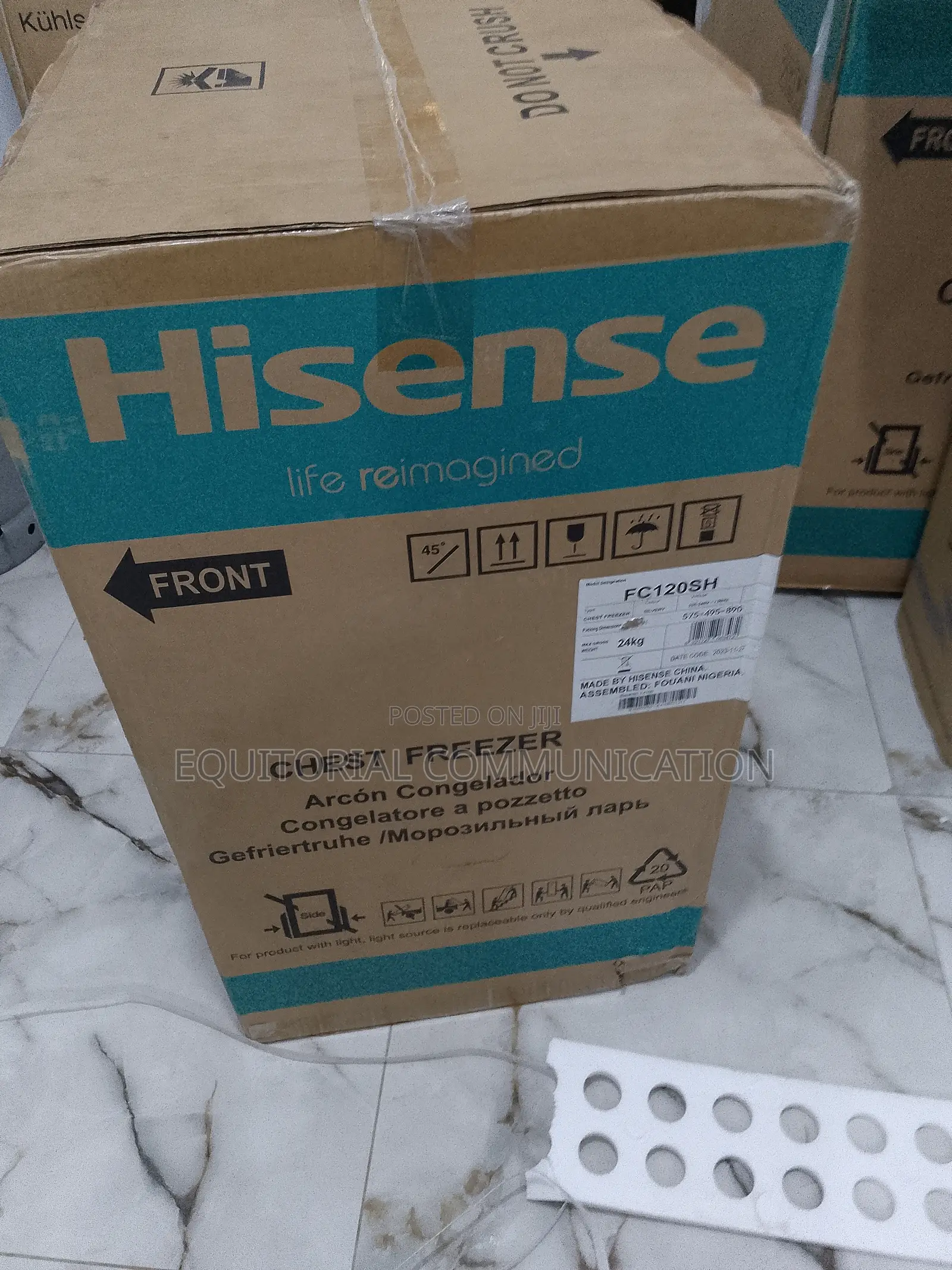 Hisense Chest Freezer - FRZ FC120SH - 95L -50w
