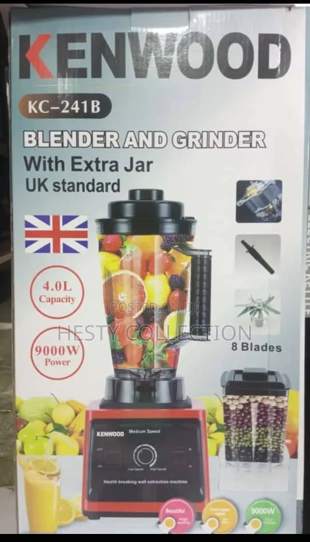Kenwood 4L 9000watts Big Capacity Heavy Duty Blender