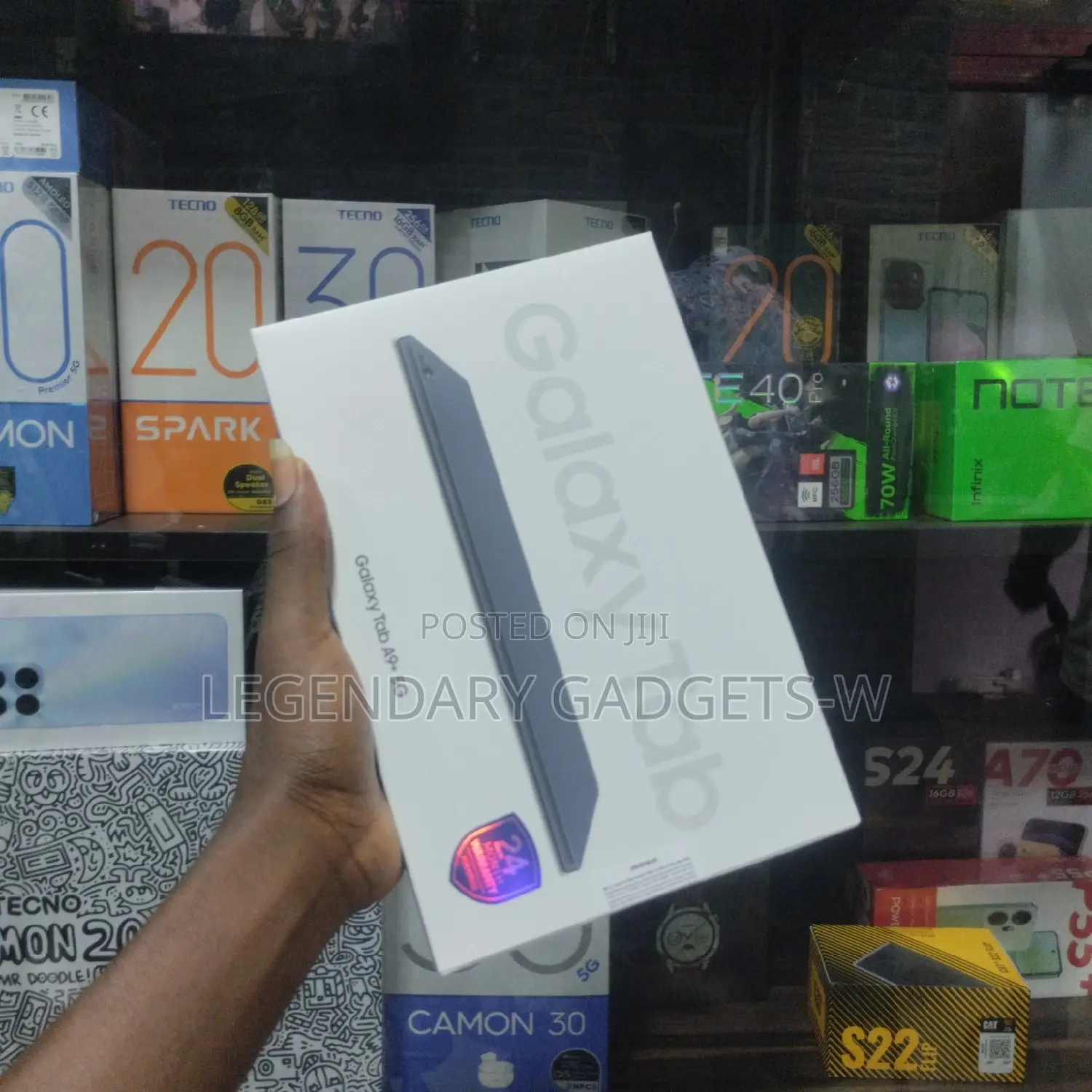 New Samsung Galaxy Tab A9+ 64 GB Black
