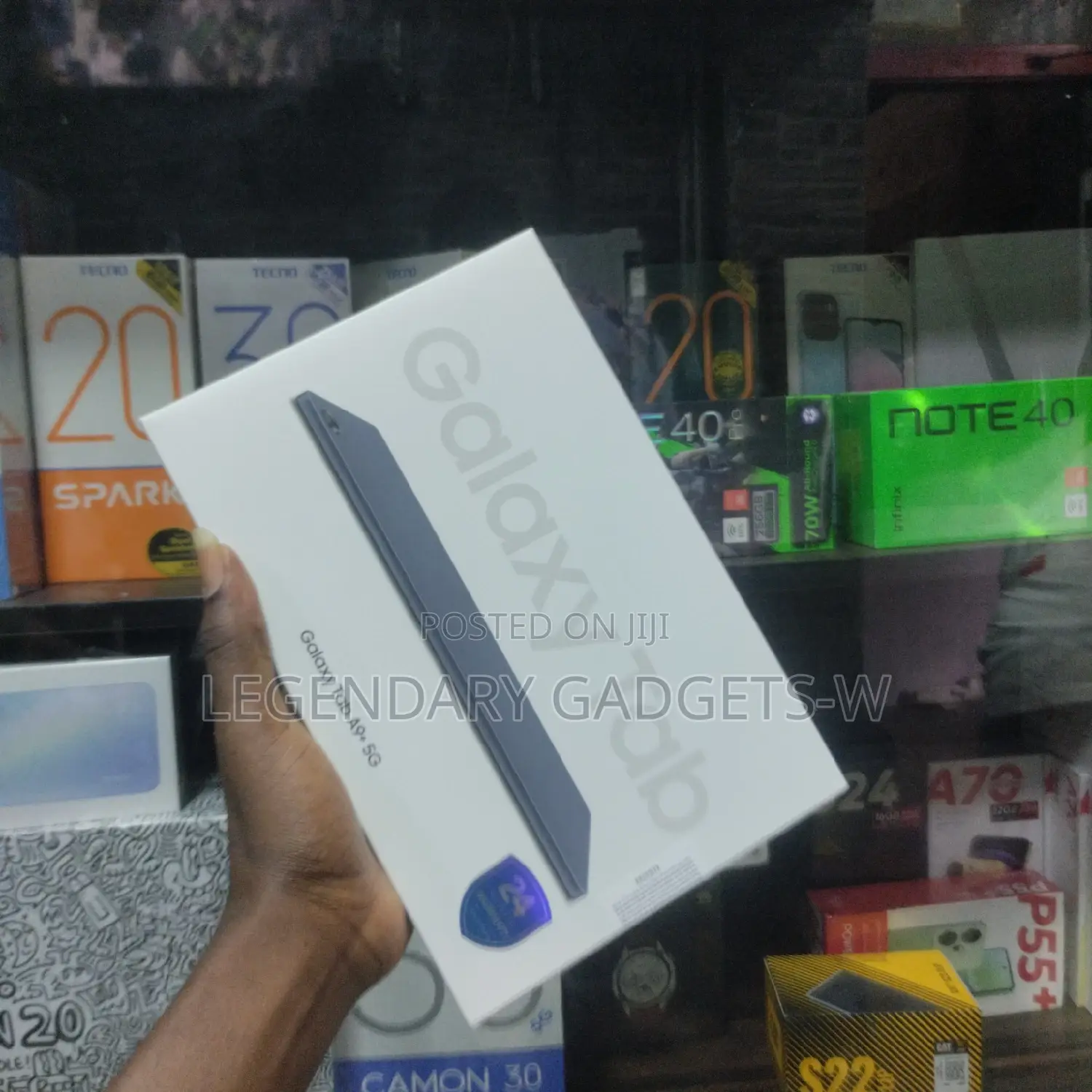 New Samsung Galaxy Tab A9+ 64 GB Black
