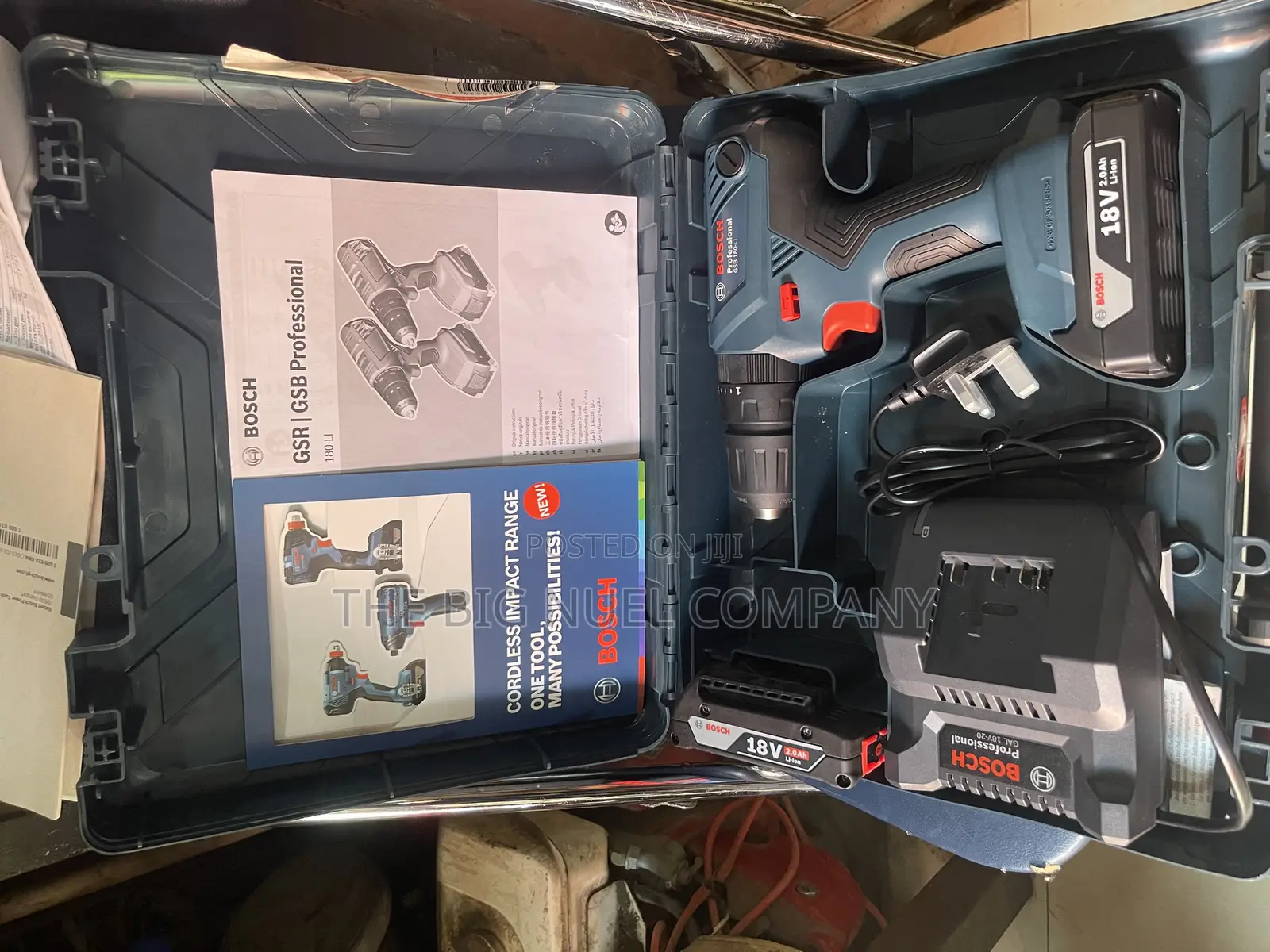 Original Cordless Bosch Drill Machine GSB 180-Li