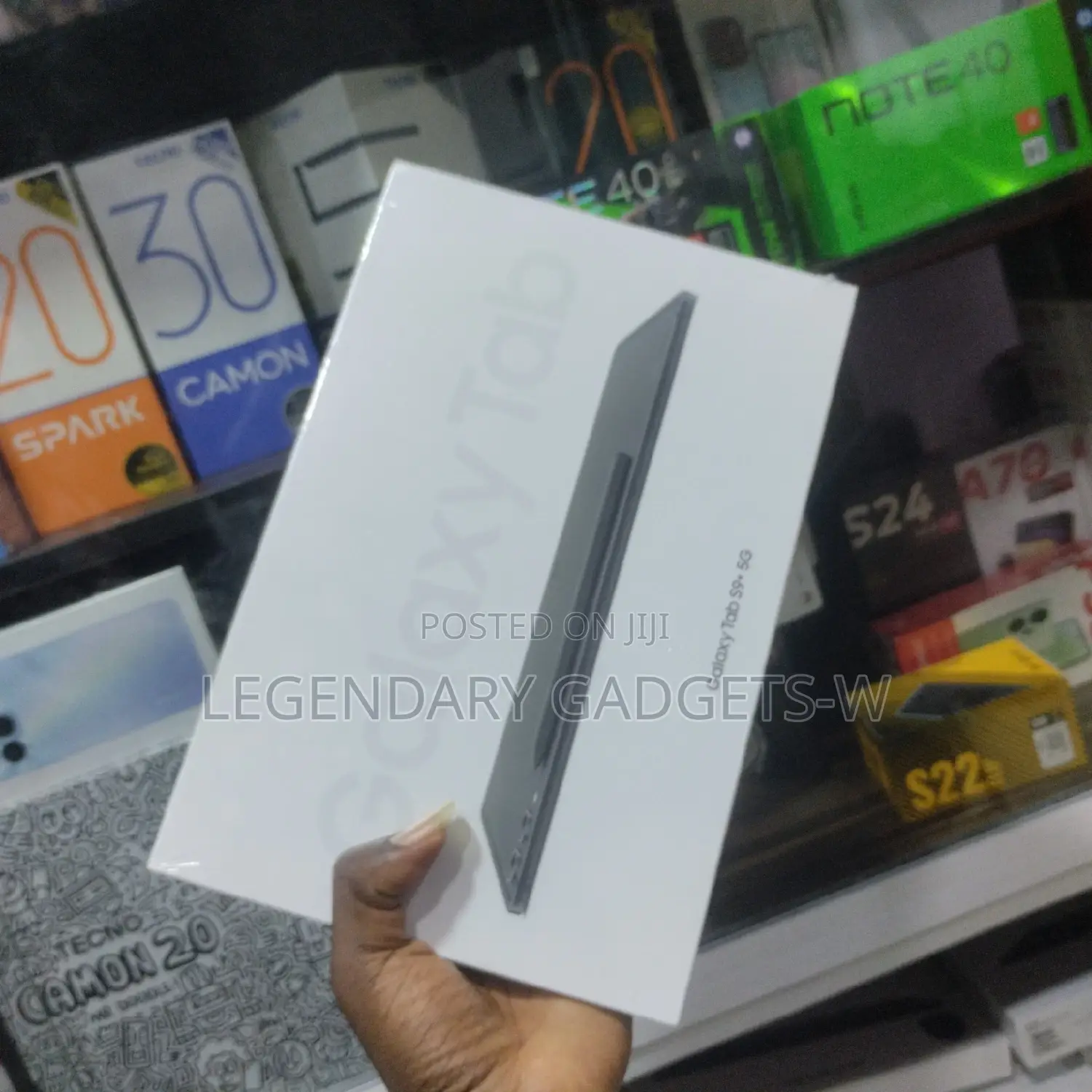 New Samsung Galaxy Tab S9+ 256 GB Black