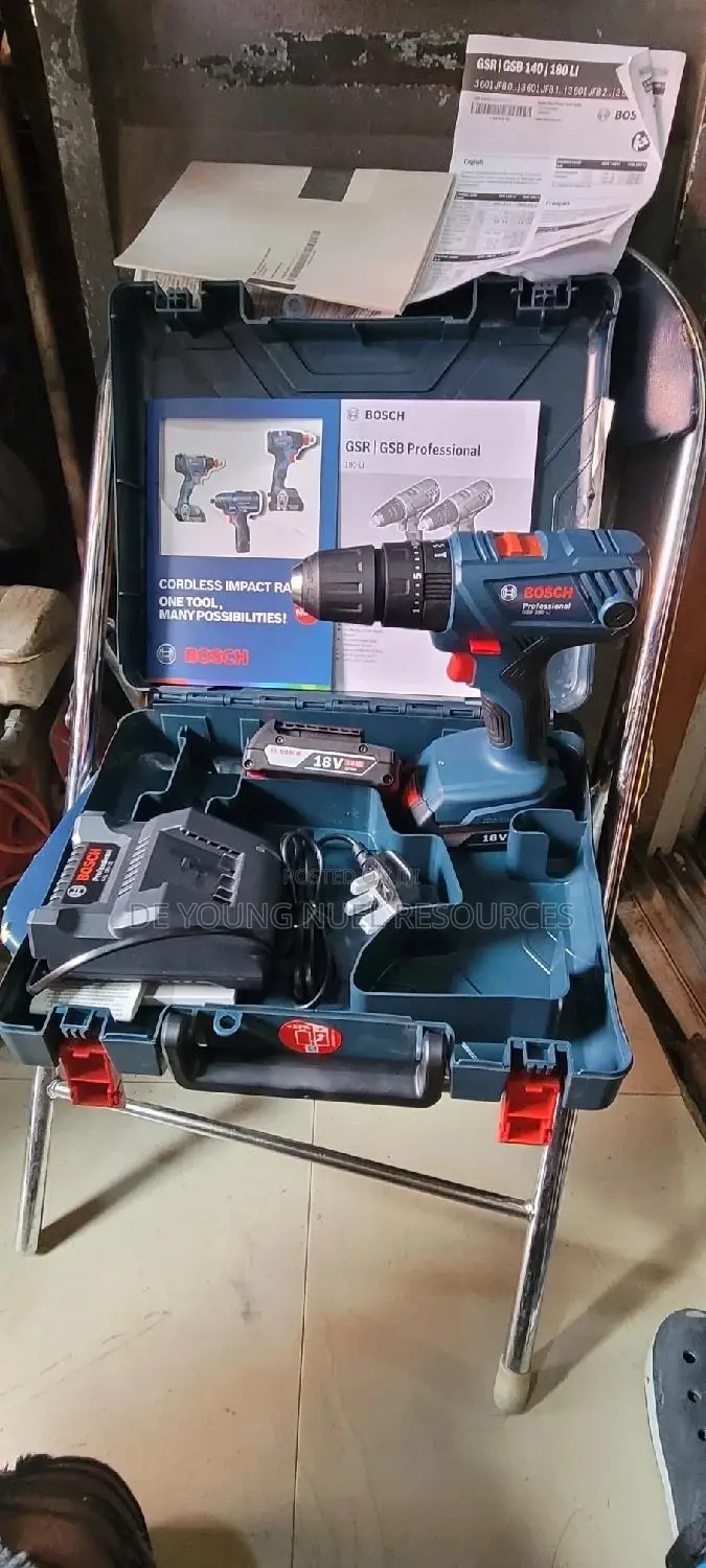 Original Bosch Drill Machine Cordless GSB 180-li