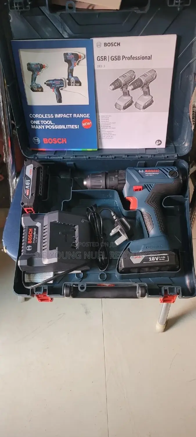 Original Bosch Drill Machine Cordless GSB 180-li