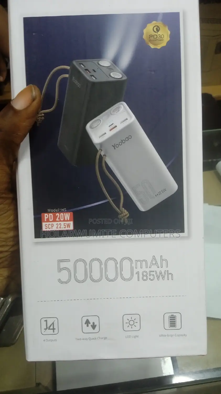 Yooboa 50000mah Power Bank