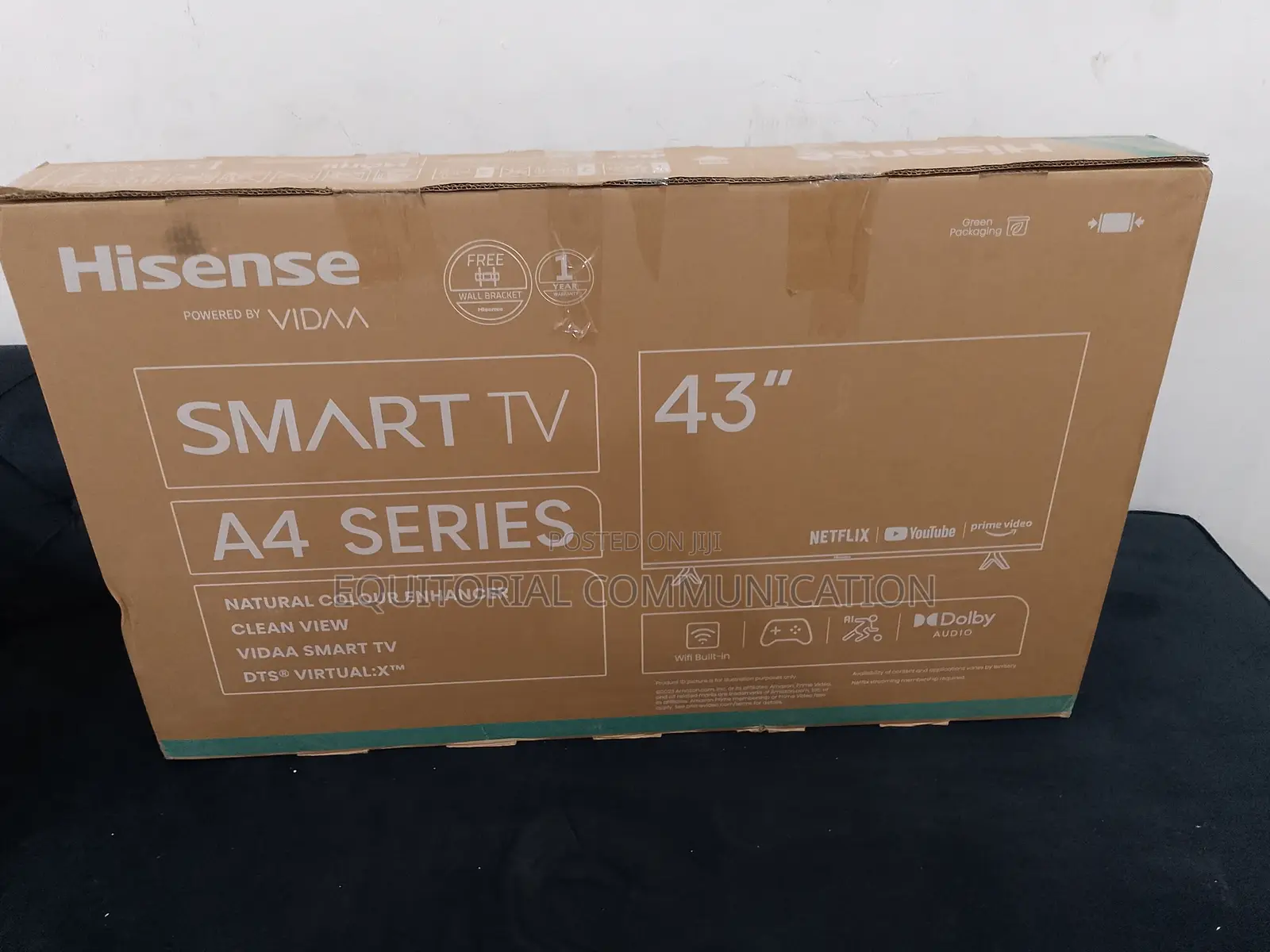 Hisense 43 Inch Uhd Smart Tv 43a6h
