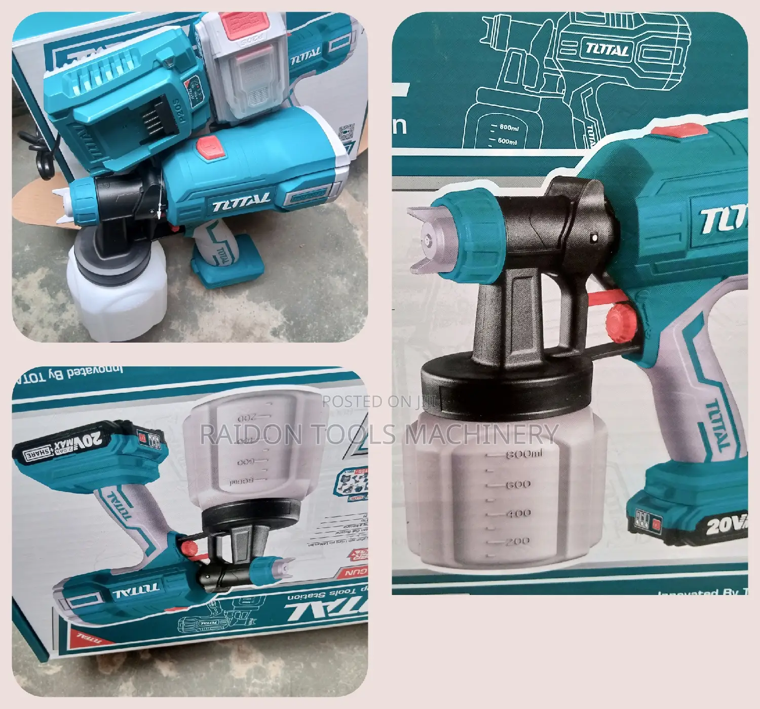 Cordless Spray Machine 20V