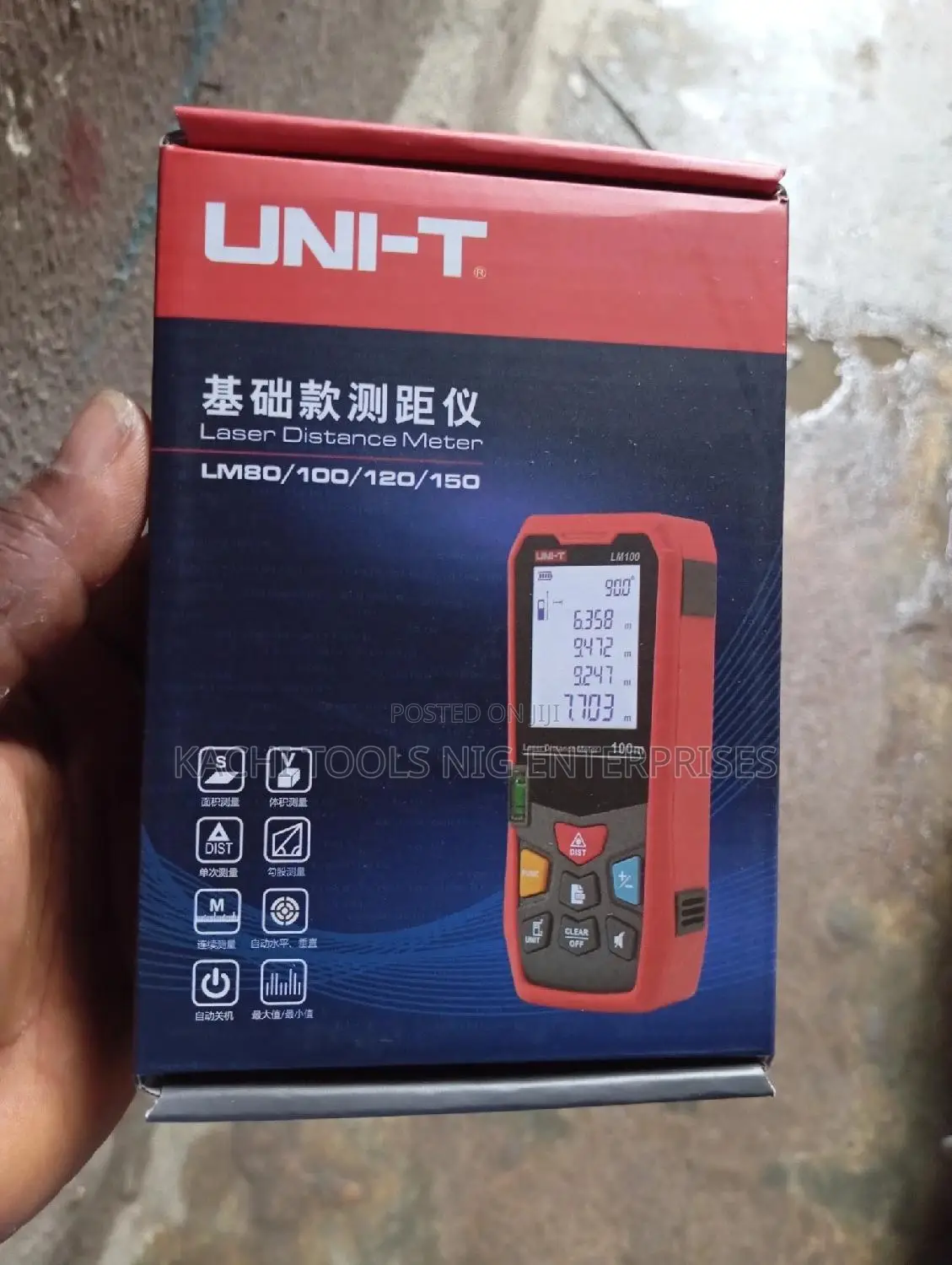 (100 Meters Laser Distance Tape