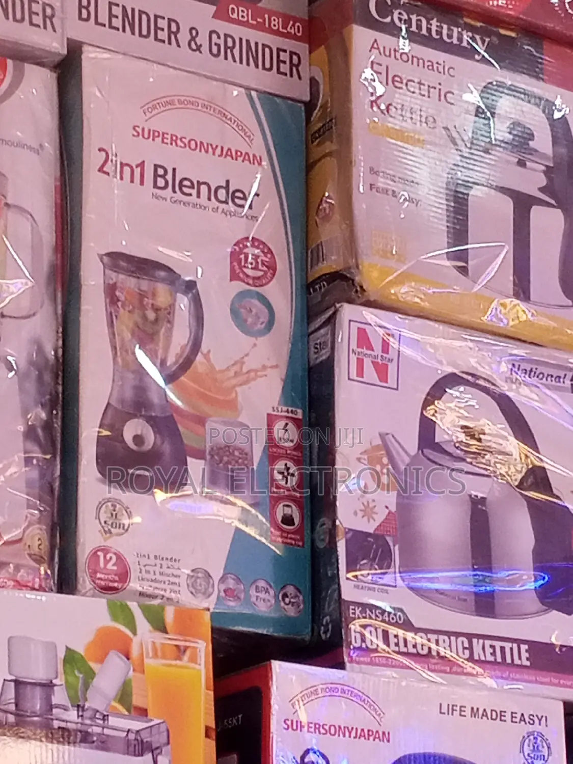 Supersony 2 in 1 Multifunction Blender