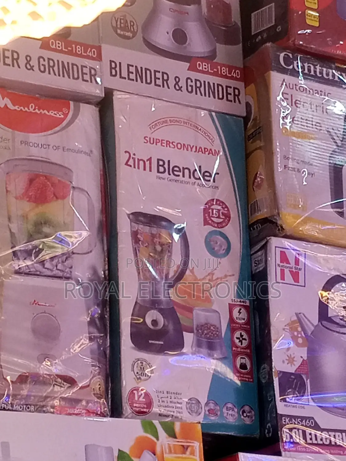 Supersony 2 in 1 Multifunction Blender