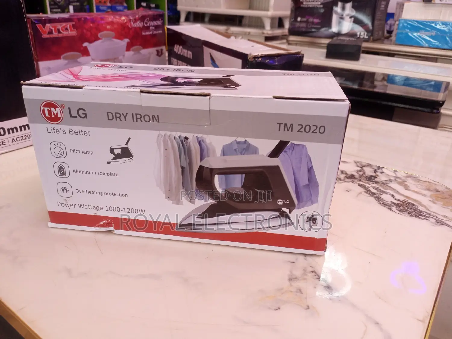 Brand New Lg 1200W Electric Dry Iron