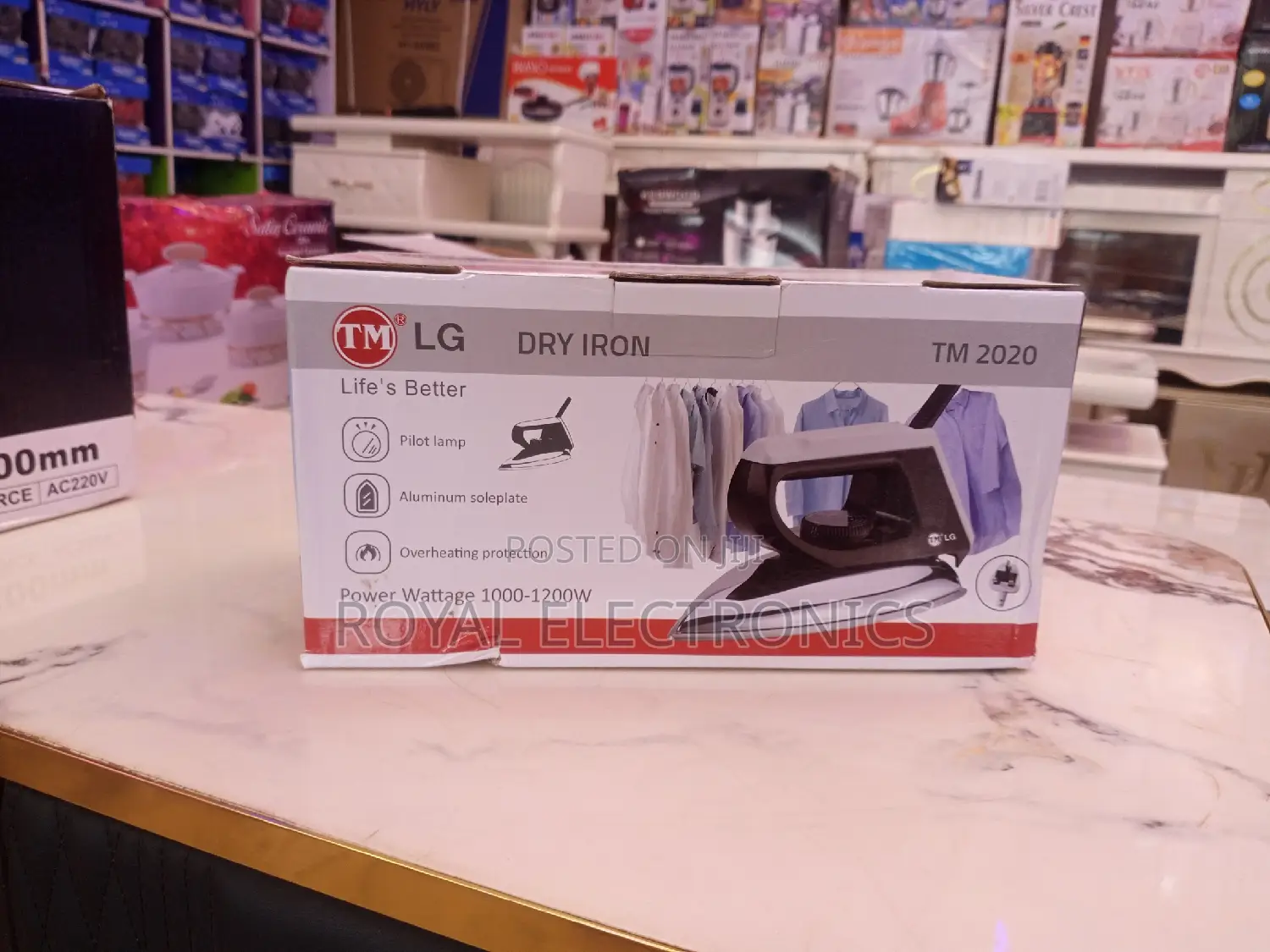 Classic Lg 1200W Electric Dry Iron
