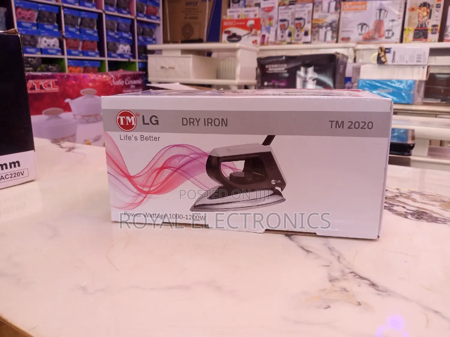 Authentic Lg 1200W Electric Dry Iron