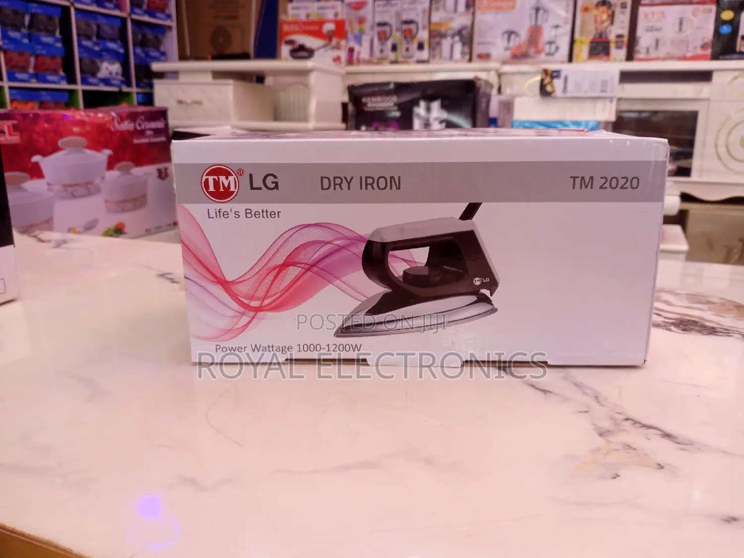 Authentic Lg 1200W Electric Dry Iron