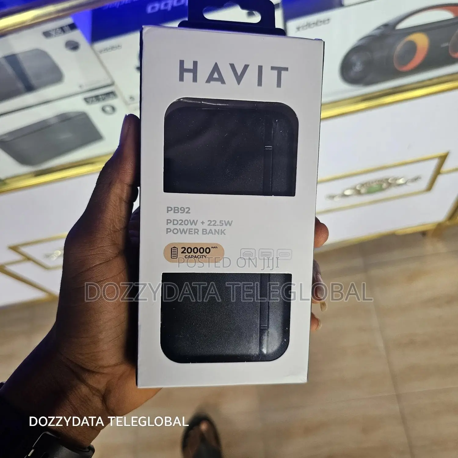Havit 20000mah Powerbank -Black