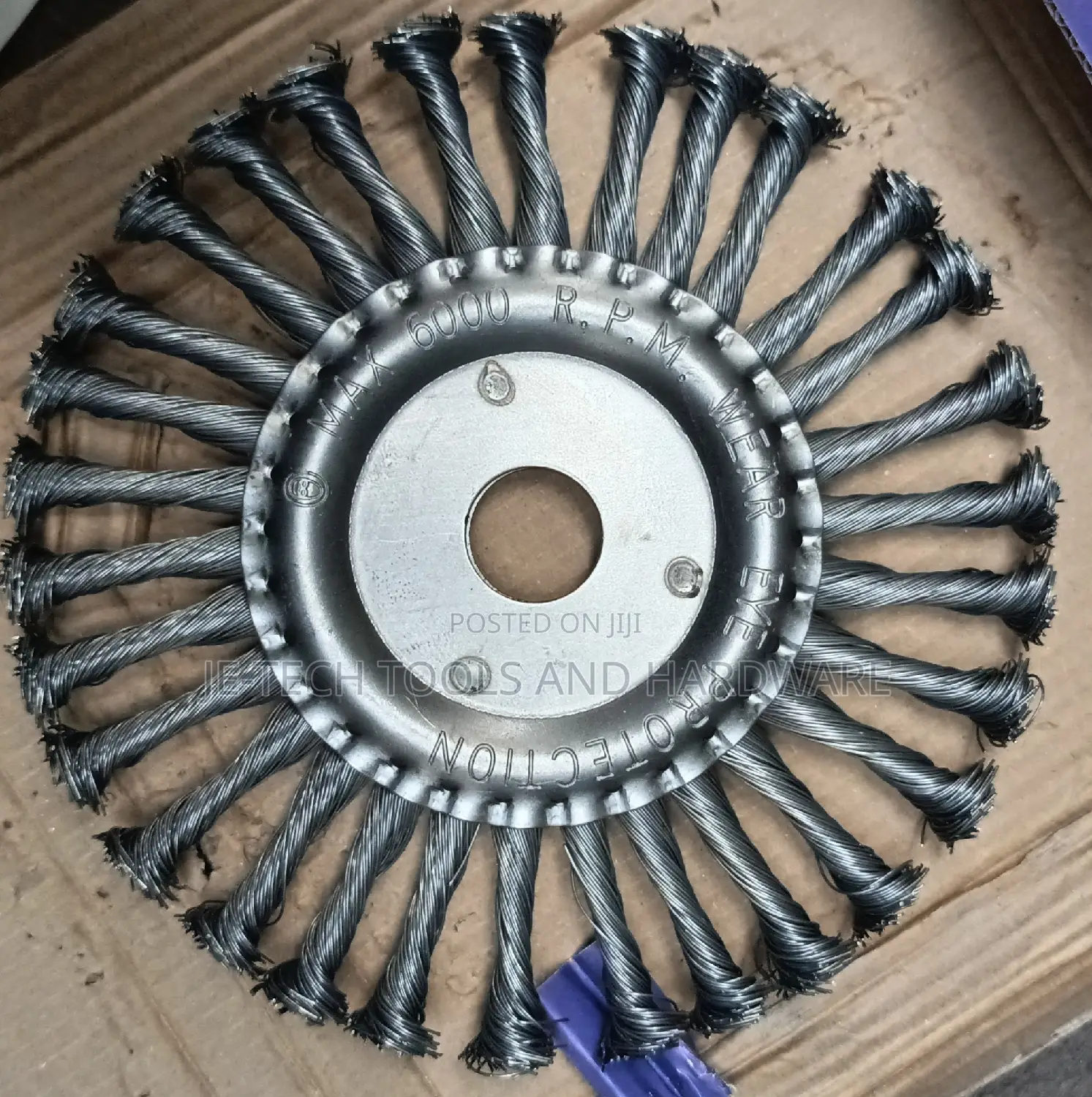 Wire Brush for Angle Grinder Diameter 7"