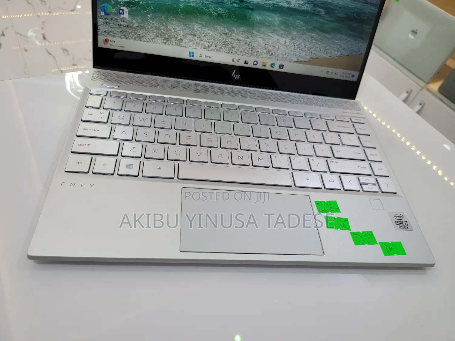 Laptop HP Envy 13 8GB Intel Core I7 SSD 512GB