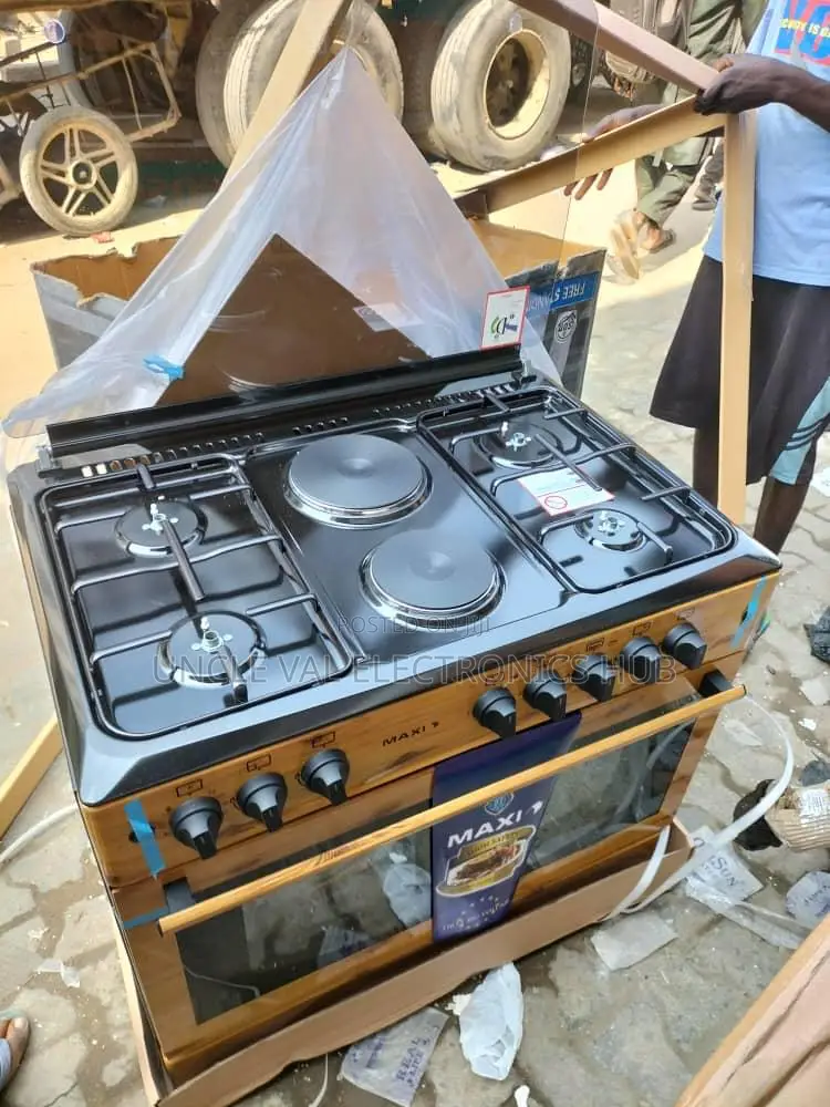 Maxi 6 Burner Cooker Wooden Color