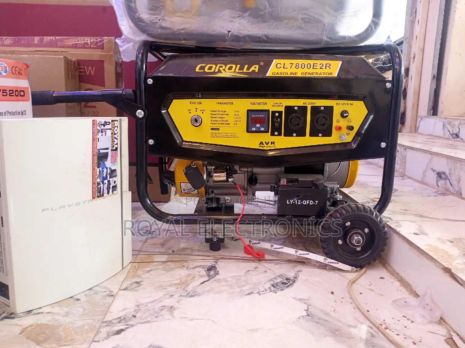 Very New Corolla(Cl7800e2r)100% Copper Key Starter Generator
